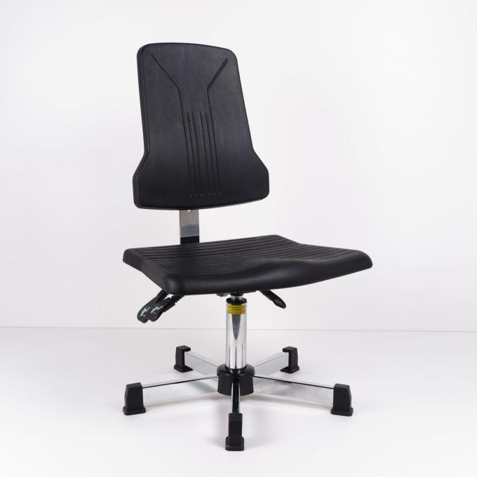 Sedie ergonomiche comode di BIFMA X5.1 ESD in poliuretano nero