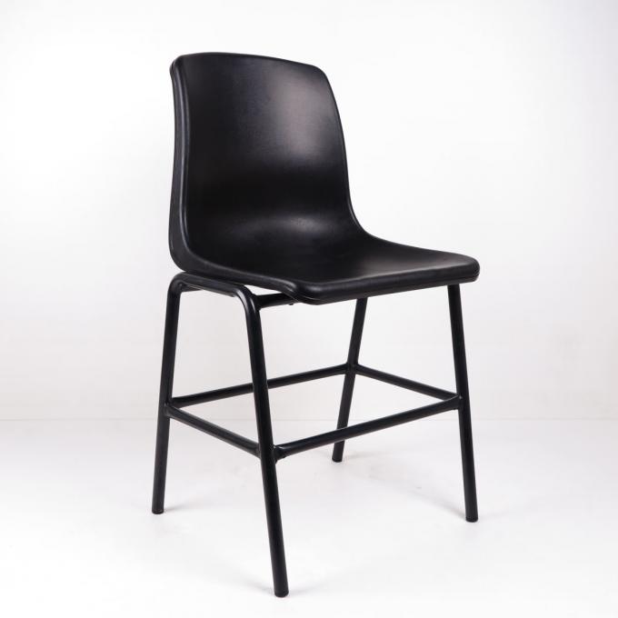 Scaffale d'acciaio delle sedie ergonomiche di plastica nere di ESD per sostenere prezzo economico di Seat