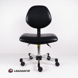 Porcellana L&#039;unità di elaborazione nera o blu ESD ergonomico di cuoio di colore presiede il grande adeguamento a tre livelli di Seat fabbrica