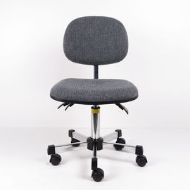 Porcellana 3 o 2 sedie ergonomiche del tessuto grigio ESD di adeguamento di livelli che sollevano sedia con le macchine per colata continua fabbrica