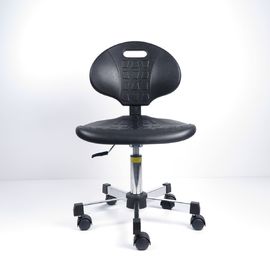 Superficie ergonomica delle scivolate del fungo di poliuretano della schiuma della sedia statica nera dell'ufficio