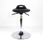 Panchetto senza polvere del supporto della sedia ESD Seat del laboratorio del poliuretano con la base circolare fornitore