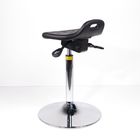 Panchetto senza polvere del supporto della sedia ESD Seat del laboratorio del poliuretano con la base circolare fornitore