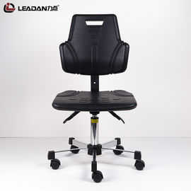 Porcellana Le sedie ergonomiche della schiuma di poliuretano ESD non slittano la base placcante cinque stelle di superficie fabbrica