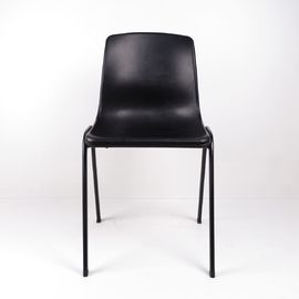 Porcellana Scaffale d&#039;acciaio delle sedie ergonomiche di plastica nere di ESD per sostenere prezzo economico di Seat fabbrica