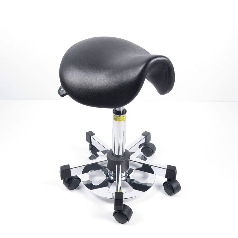 Angolo di Seat regolabile ESD delle sedie del poliuretano della parte girevole del panchetto ergonomico della sella fornitore